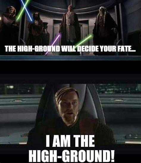 Obi-Wan | Funny star wars memes, Star wars geek, Star wars humor