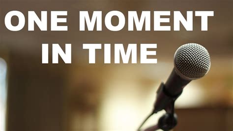 One Moment in Time - YouTube