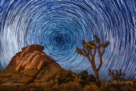 Joshua Tree National Park during the Geminids. OC 1080x720. Composite ...