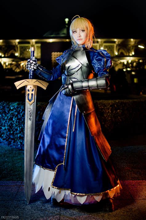 FATE/Stay Night, Saber by fritzfusion on deviantART