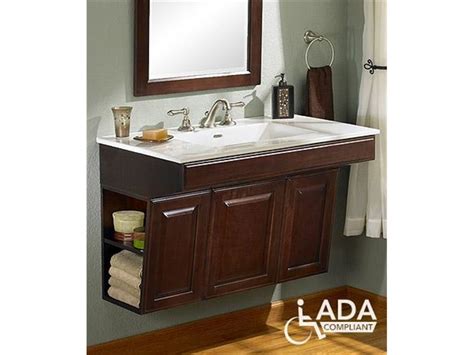 Ada Compliant Bathroom Sink With Vanity at Peggy Nobles blog