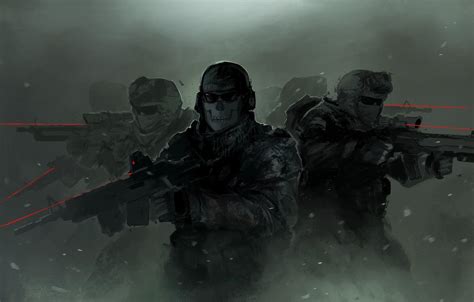 Ghost Call Of Duty MW2 Wallpapers - Wallpaper Cave