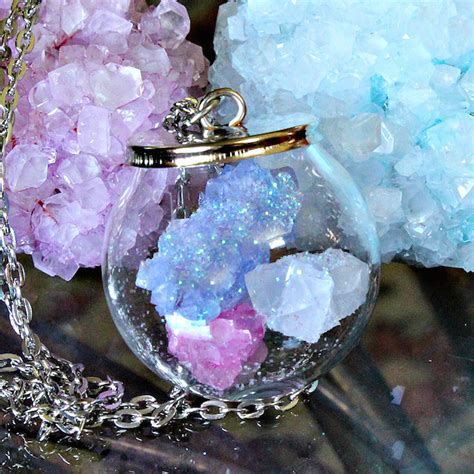 Crafty Science: Crystal Ball Jewelry with DIY Borax Crystals | Make: