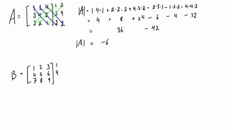 How To Calculate The Determinant Of A 4X4 Matrix : If the calculator ...