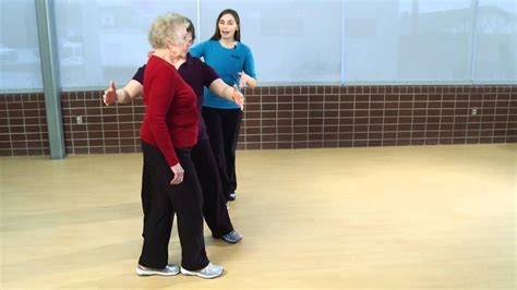 Part 7: Heel Toe Walk - Prevent Senior Falls: Assessment & Balance Exercises - YouTube