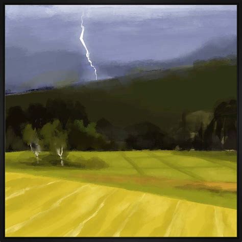 Sky With Thunders by Jbass Grand Gallery Collection | Painting frames ...