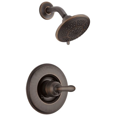 Delta Linden Venetian Bronze 1-Handle Shower Faucet at Lowes.com