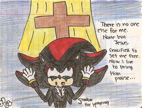 Shadow finds Jesus | Christian Sonic Fanart | Know Your Meme