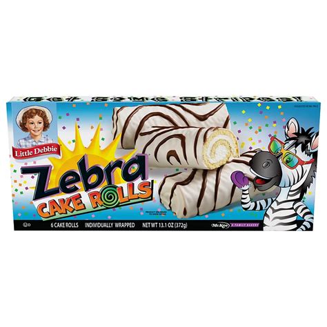 Little Debbie Zebra Cake Rolls - Shop Snacks & Candy at H-E-B