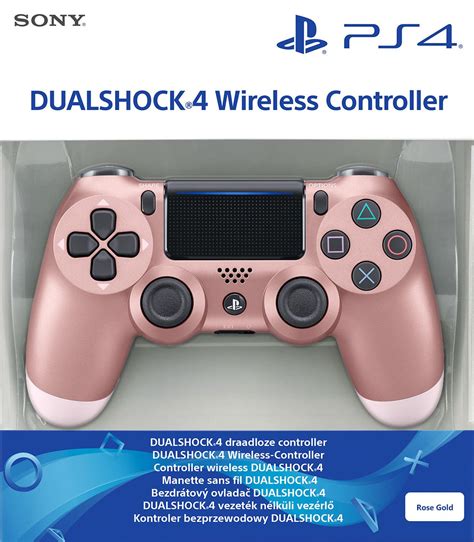 PlayStation 4 DualShock 4 Controller v2 - Rose Gold (PS4)(New) | Buy from Pwned Games with ...