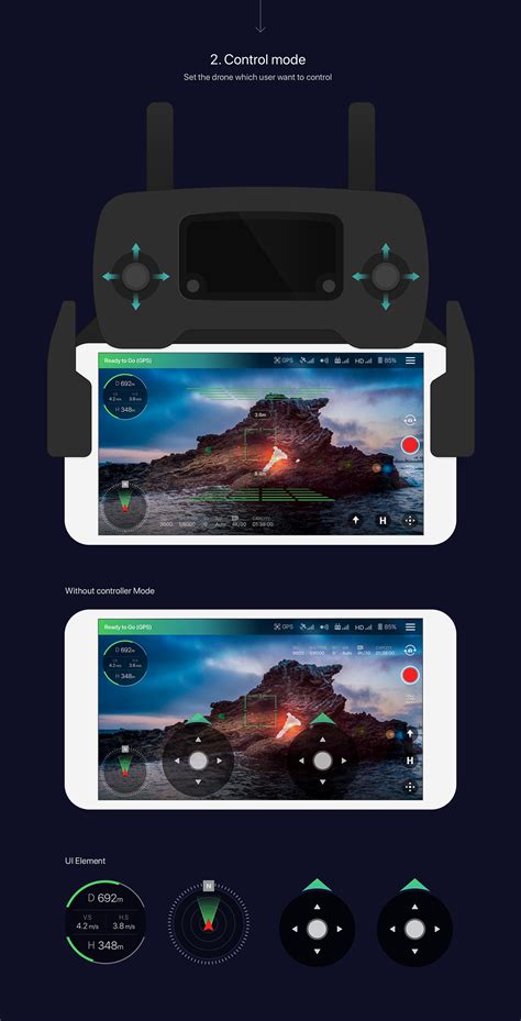 Drone : Control app for all drone on Behance