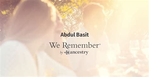 Abdul Basit (1934-2012) | Obituary