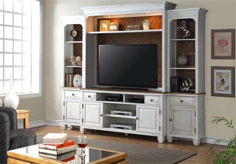 Camden White Entertainment Wall Unit from Legends Furniture | Coleman ...