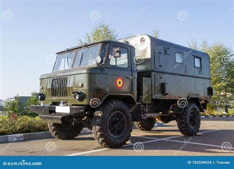 Old Soviet GAZ-66 Military Truck Editorial Stock Image - Image of legendary, military: 102549024