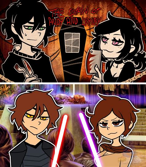 jacen and jaina solo | Andrew and Ashley Graves Redraws | Know Your Meme