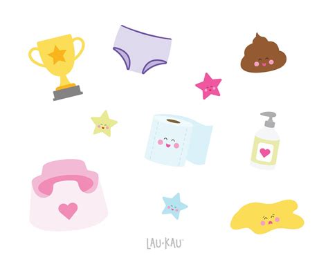 Potty Training Stickers Potty Training Sticker Sheet Potty Stickers ...