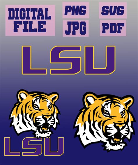 Lsu Tigers Logo Png