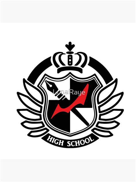 "Ultimate Hope's Peak Academy Logo" Sticker by LunaRaye | Redbubble