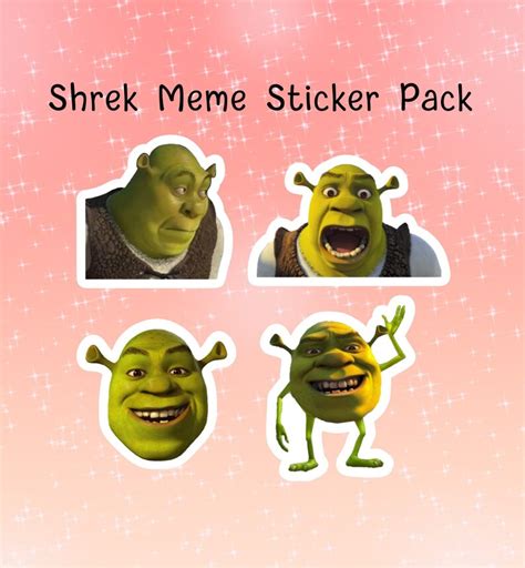 Shrek Meme Stickers - vrogue.co
