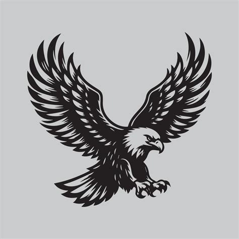 eagle logo on white background. vector illustration. 37222046 Vector ...