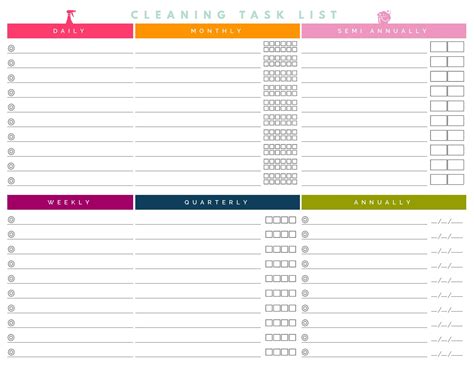 40 Printable House Cleaning Checklist Templates ᐅ TemplateLab