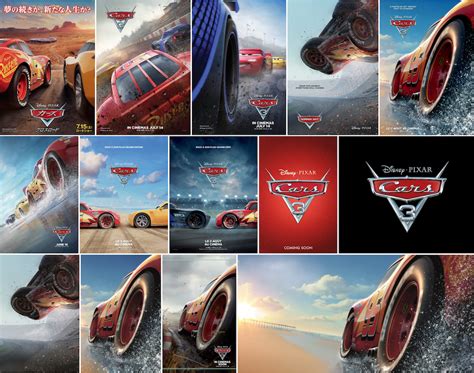 Three Gorgeous 'Cars 3' UK & Japanese Promotional Posters | Pixar Post