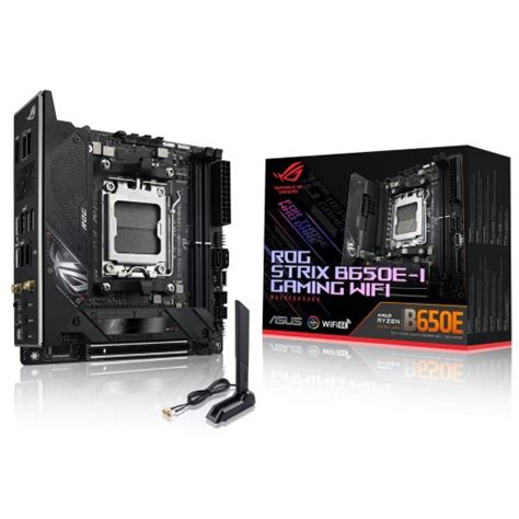 ASUS AMD ROG STRIX B650E-I GAMING WIFI B650 Ryzen Socket AM5 Mini-ITX ...