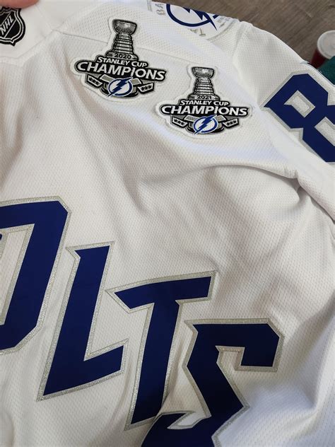 Was gifted this Stadium Series Lightning jersey by a friend who got it used. I assume they're ...