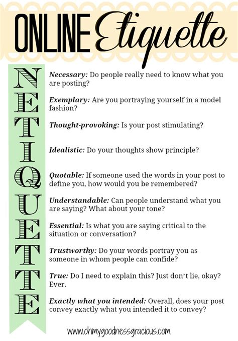 What is Netiquette?