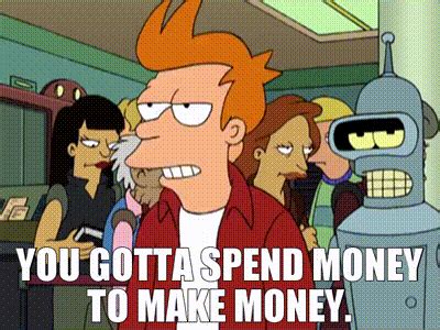 YARN | You gotta spend money to make money. | Futurama (1999) - S03E12 ...