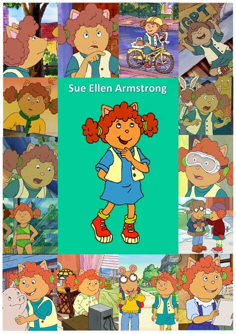 Arthur Characters - Sue Ellen Armstrong by gikesmanners1995 on DeviantArt