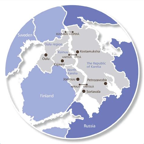 Map of the Euregio Karelia (Source: Euregio Karelia website) The ENPI ...