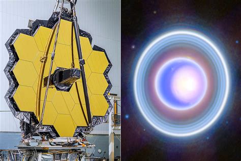 James Webb Space Telescope Observes Luminous Rings Around Uranus in New Image - TechEBlog