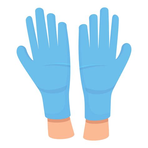 Health medical gloves icon, cartoon style 14307338 Vector Art at Vecteezy