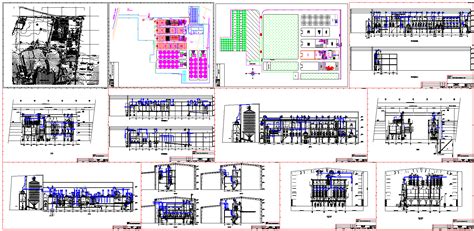 Grain mill plant designs [DWG, PDF] | Plant design, Factory layout, Floor plan design