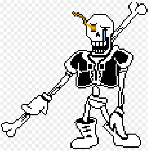 Free download | HD PNG disbelief papyrus phase 1 sprite colored sprite disbelief papyrus phase 1 ...