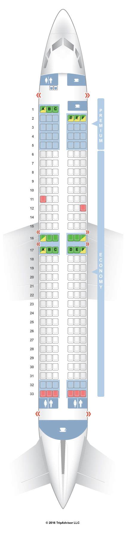 SeatGuru Seat Map Ryanair Boeing 737-800 (738) | Airbus, Spirit airlines, Seatguru