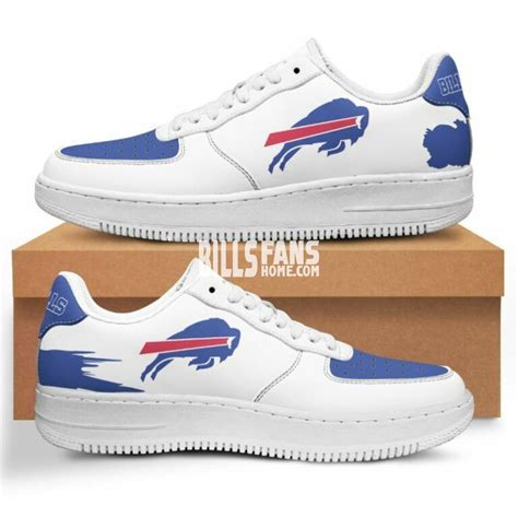 Buffalo Bills Limited Edition White Sole Air Force 1 Sneakers NEW011513 - billsfanshome.com