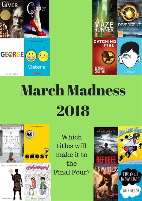 Falmouth Middle School Library: March Book Madness!!!