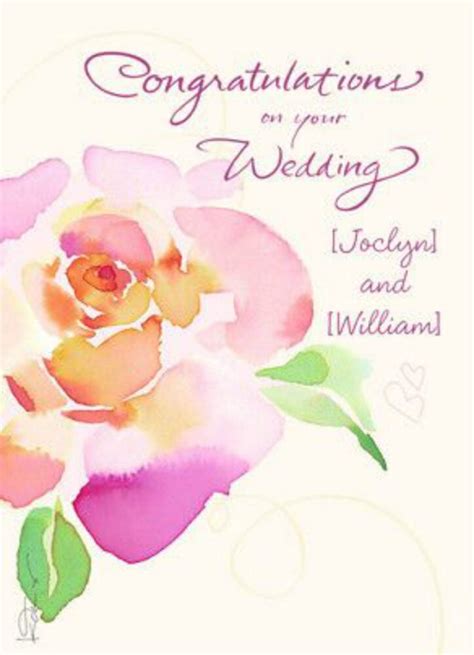 Congratulations Wedding Card Messages