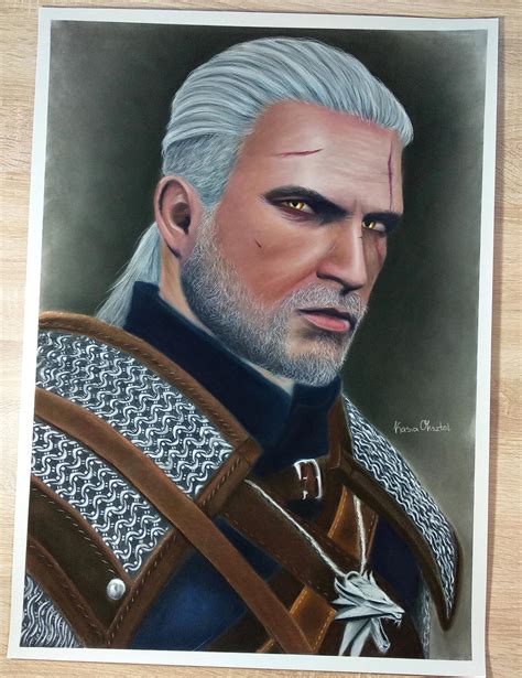 Geralt of Rivia by Kasia-The-Artist on DeviantArt