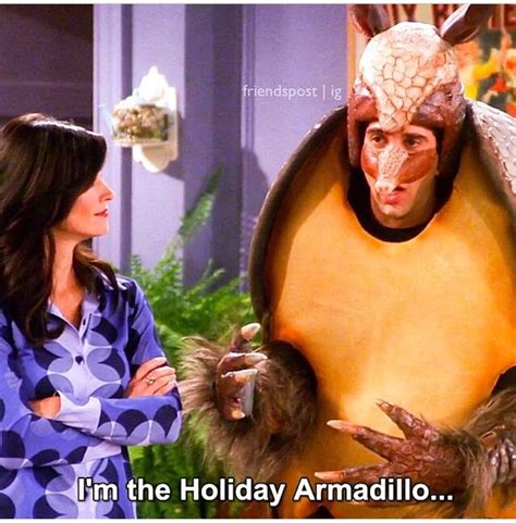 Friends Quotes Holiday Armadillo