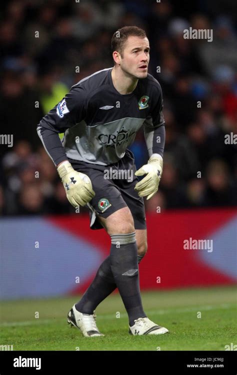 PAUL ROBINSON BLACKBURN ROVERS FC CITY OF MANCHESTER STADIUM MANCHESTER ENGLAND 11 January 2010 ...