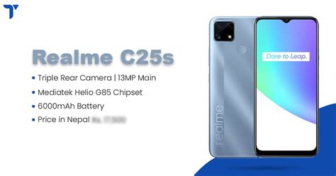 Realme C25s Price in Nepal, Specs, Features, Availability