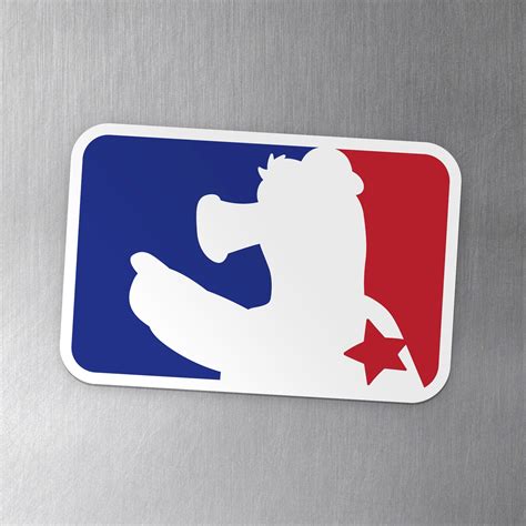 Phillie Phanatic MLB Logo 3x2 MAGNET - Etsy