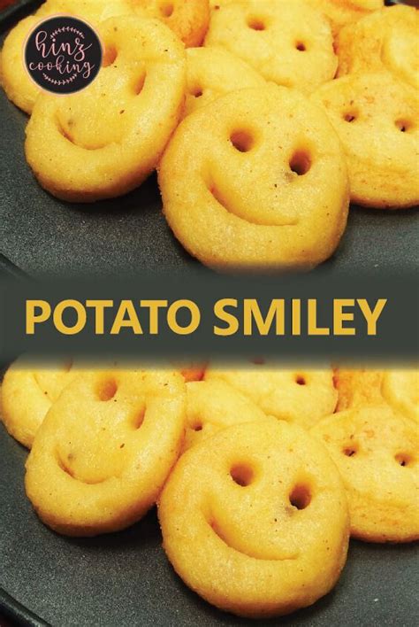 Potato Smiley Faces Recipe - Easy Potato Snacks Recipe #potatorecipes #friedpotato #potatosmiley ...