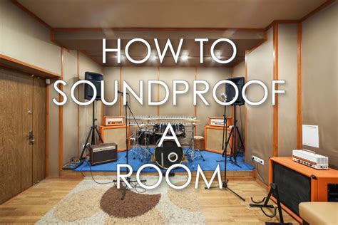 How to soundproof a room cheaply | Soundproof room, Sound proofing, Recording studio home