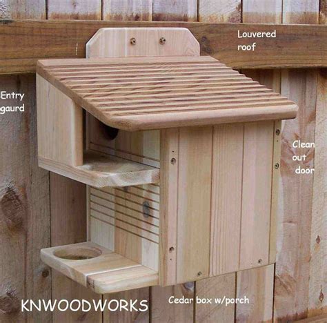 how to make a squirrel house | Bird house plans, Squirrel home, Bird ...