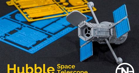 Hubble Telescope Kit Card by Nakozen | Download free STL model ...