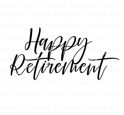 Happy Retirement Svg Retirement Cake Topper Design - Etsy | Happy ...